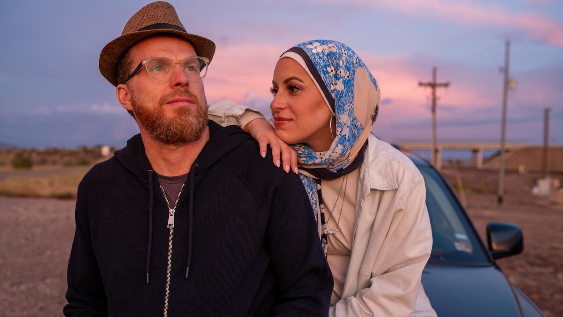 Sebastian Robins and Mona Haydar. Photo: Adam McCall