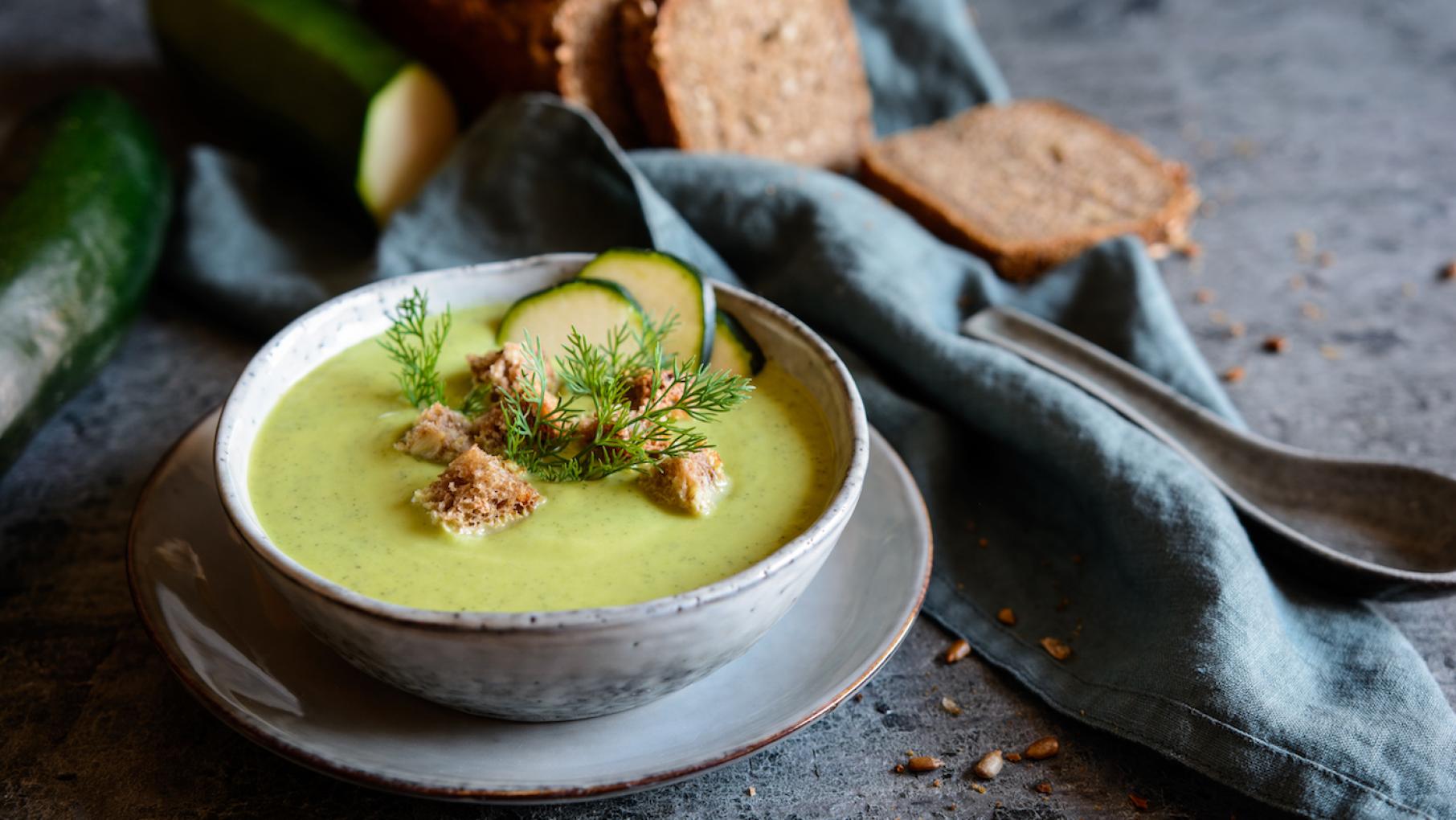 Zucchini soup