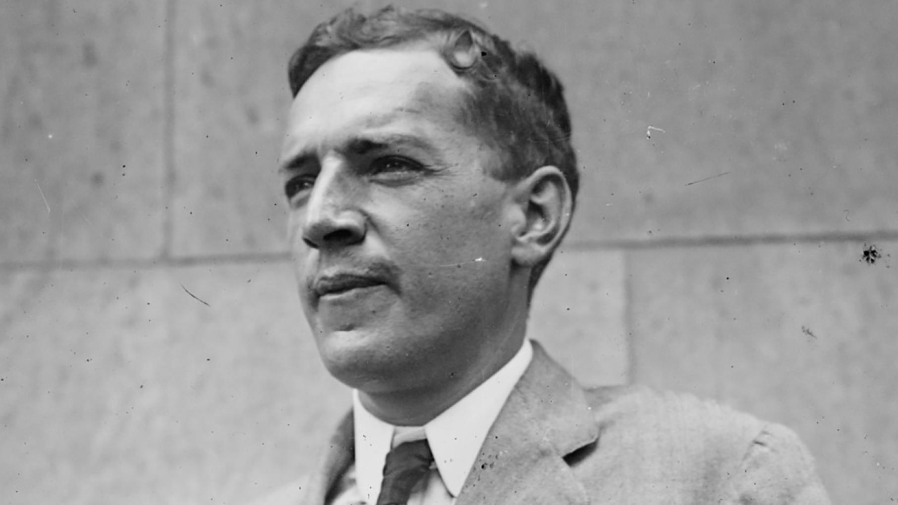 Upton Sinclair pictured as an adult; year unknown. 