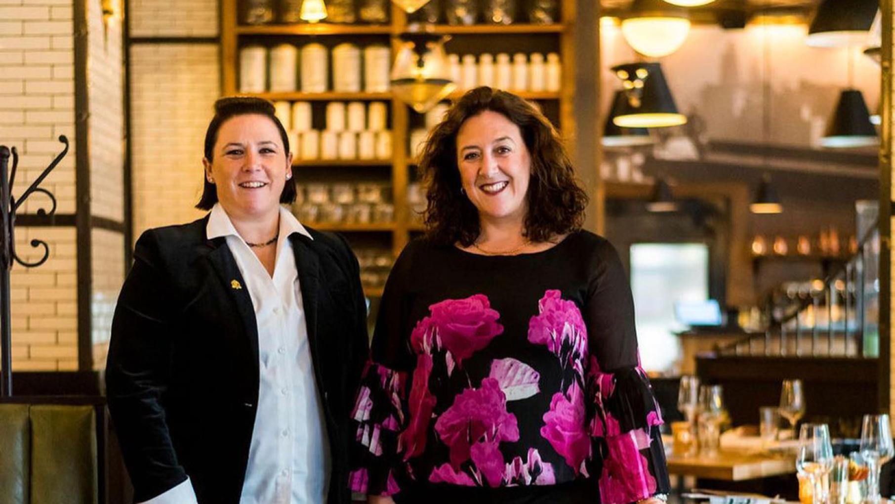 Amy and Clodagh Lawless at their restaurant, The Dearborn