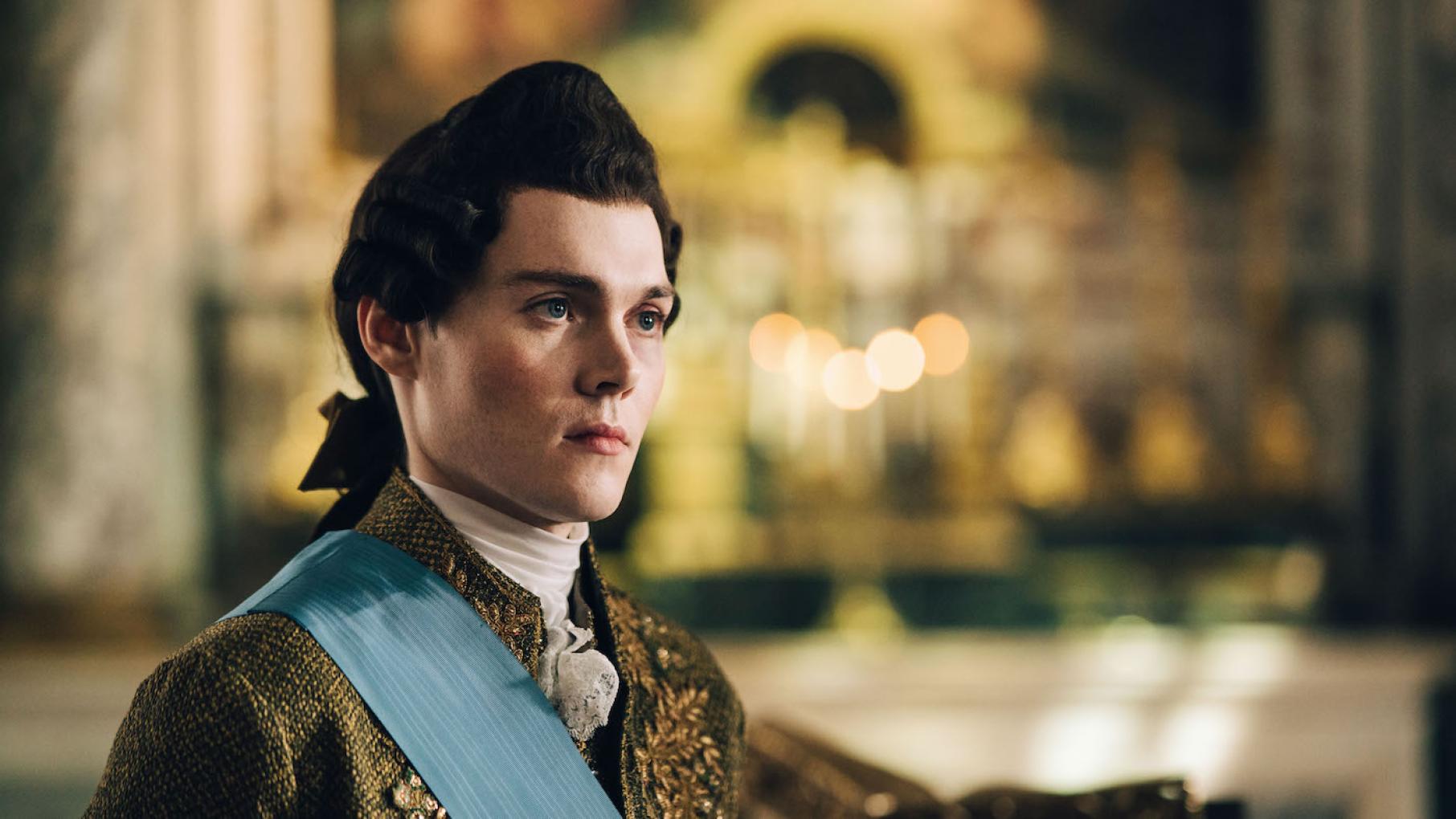 Provence sees his position at court slipping away when Marie Antoinette becomes pregnant. Photo: Caroline Dubois - Capa Drama / Banijay Studios France / Les Gens / Canal+ Provence in Marie Antoinette