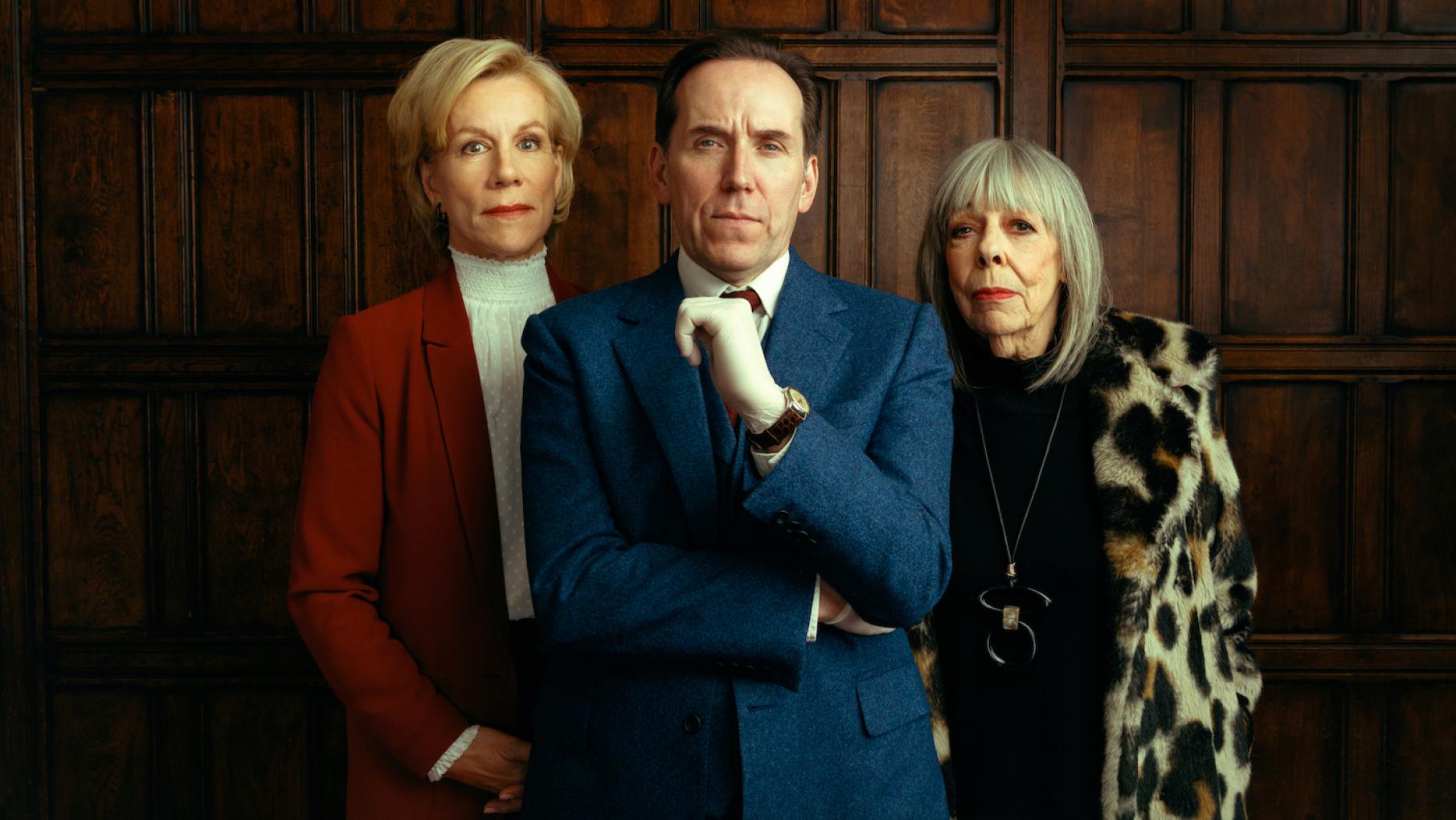 Professor T with his therapist and mother