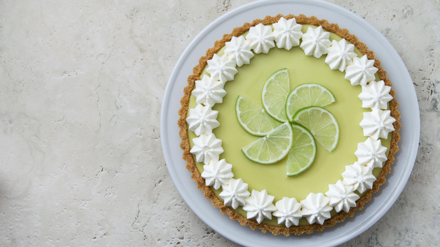 March 14, otherwise known as Pi Day, is as good an excuse as any to eat pie. Credit: iStock A key lime pie on a blank background