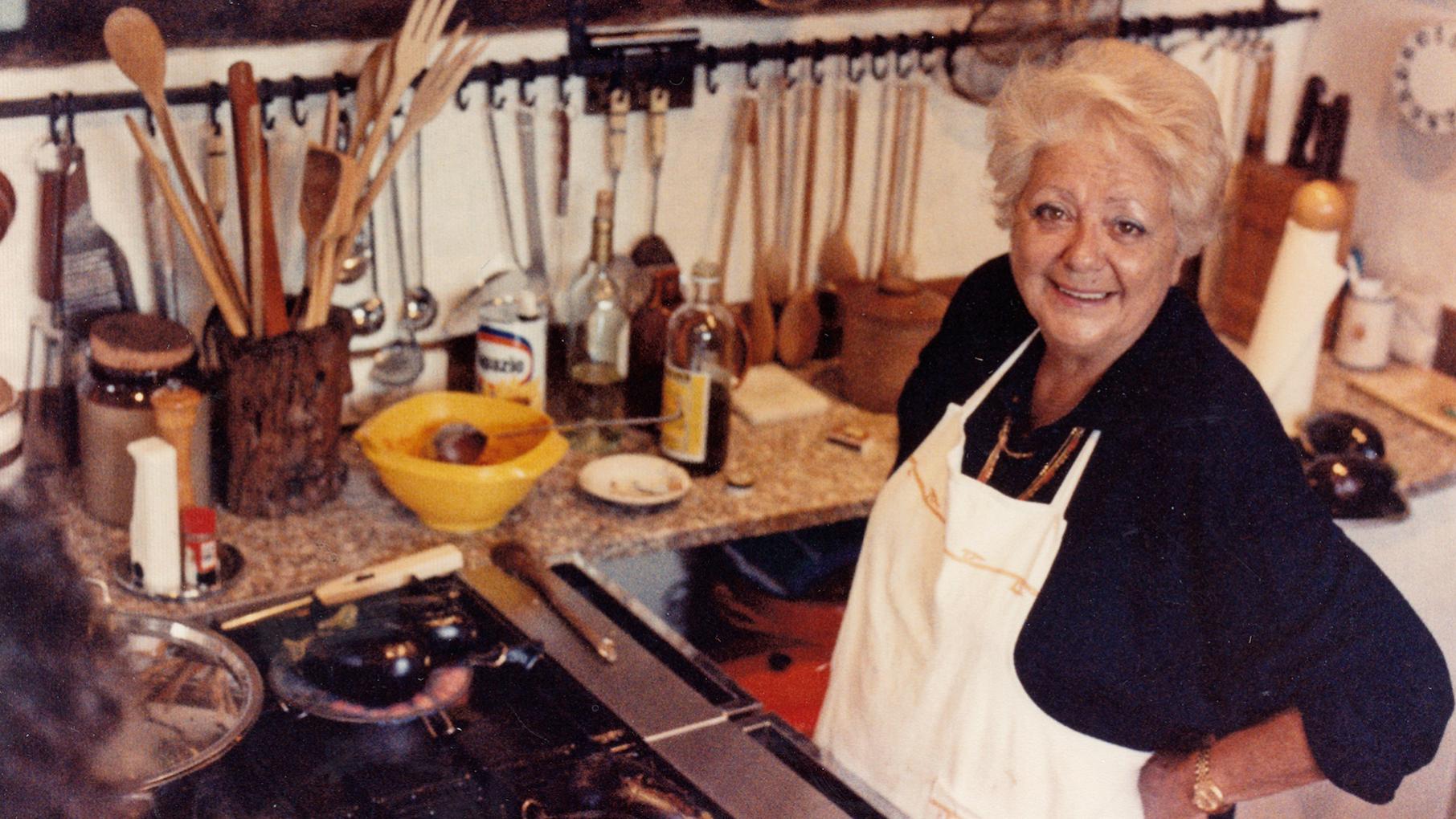 “She’s a disabled immigrant woman who came to America without ever having cooked, and then changed how we cook,” says the director of 'Marcella' about the new documentary's subject. Credit: American Masters Marcella Hazan smiles in her kitchen