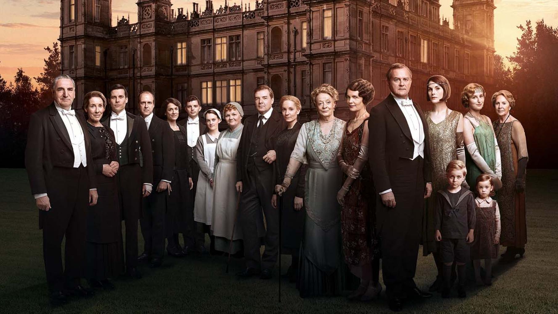 The cast of Downton Abbey