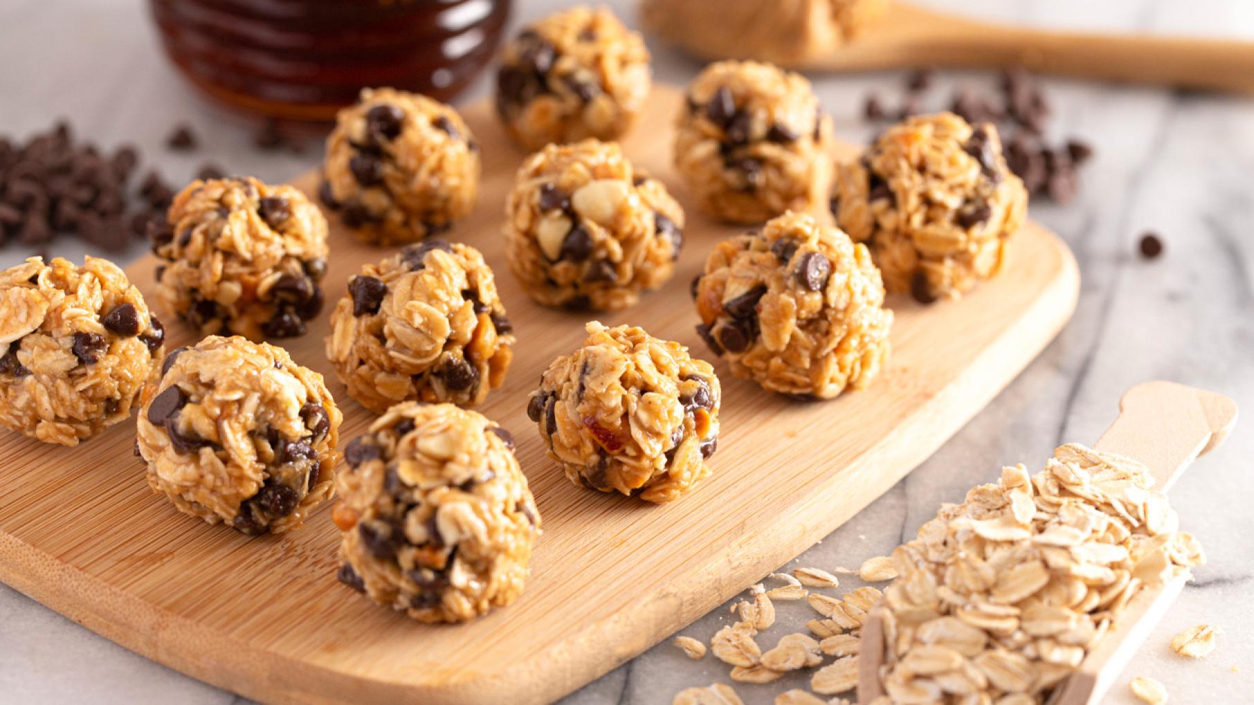 Rolled oat cookies