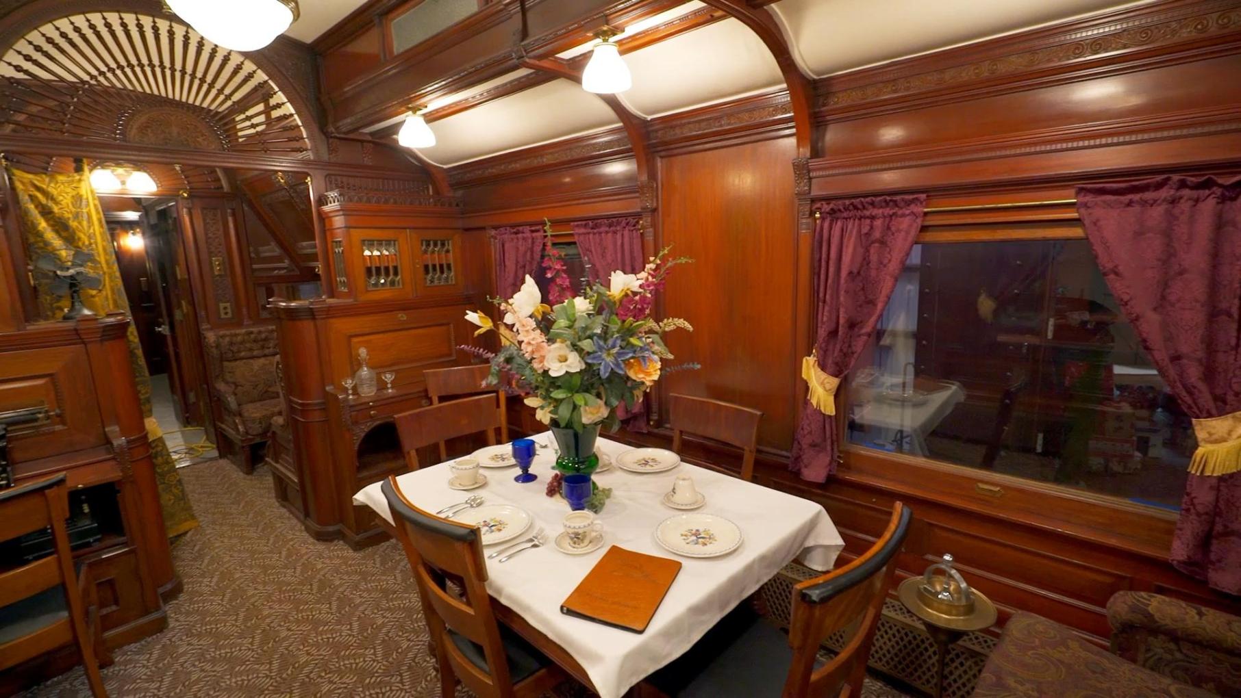 A Pullman Rail Car from 1889