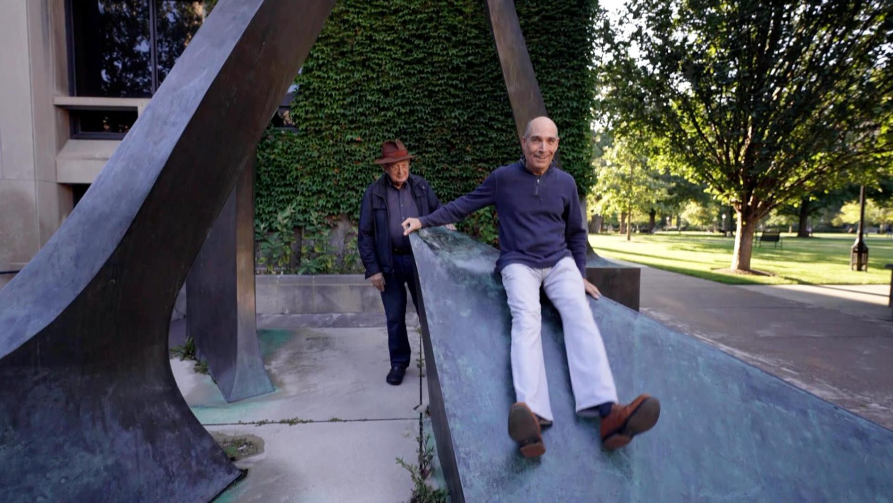 Is there a hidden message in the shadow of this sculpture?: asset-mezzanine-16x9