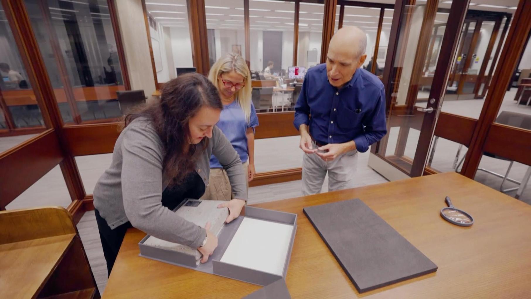 Does a concrete work of art contain a hidden manuscript?: asset-mezzanine-16x9