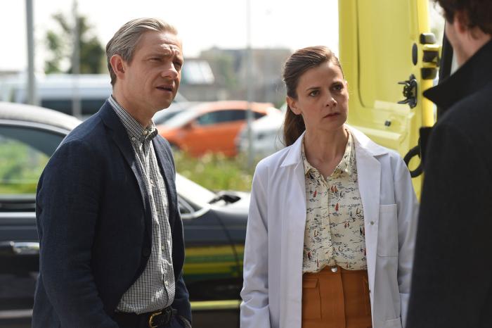 John and Molly are worried about Sherlock's drug habit.