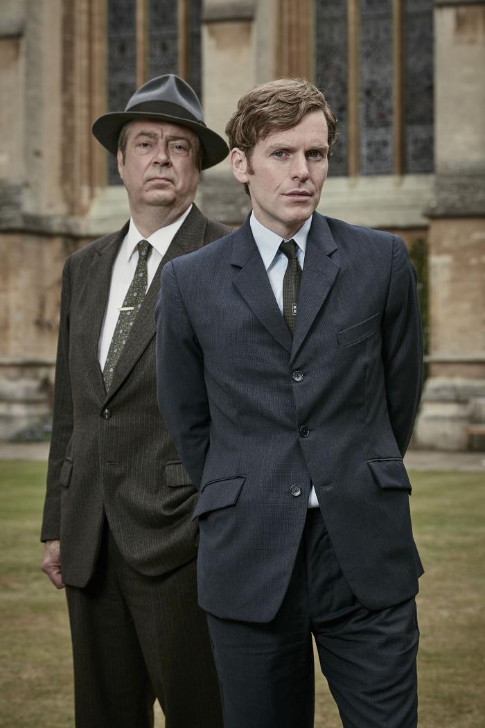 Roger Allam as DI Thursday and Shaun Evans as DC Morse in 'Endeavour.' Photo: Mammoth Screen/MASTERPIECE/ITV Studios