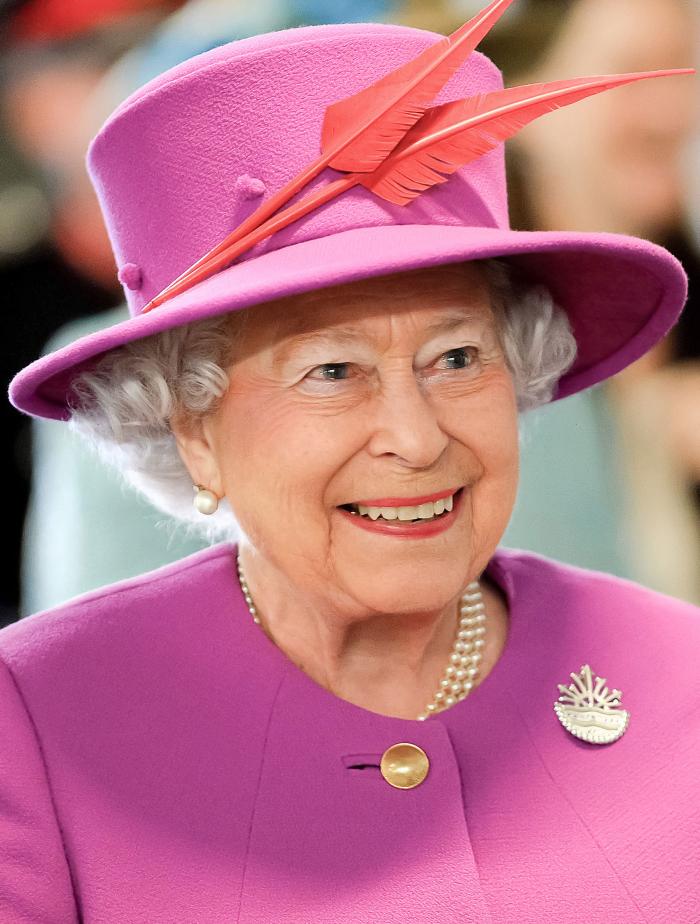 Queen Elizabeth II during her visit to HMS Ocean in Devonport to preside over a ceremony to rededicate the ship. Photo: Joel Rouse/ Ministry of Defence