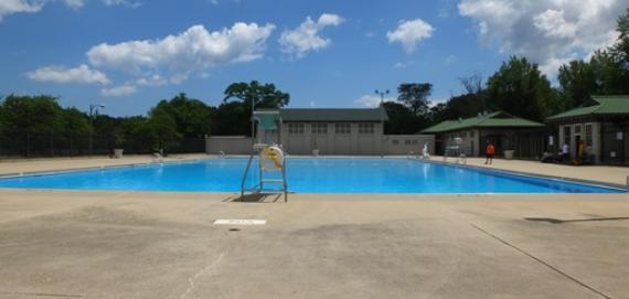 The pool at Chicago's Sherman Park