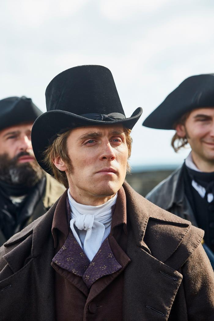 Jack Farthing as George Warleggan in Poldark. Photo: Mammoth Screen for BBC and MASTERPIECE