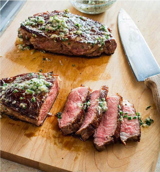 America's Test Kitchen's Cast Iron Steak. (Daniel J. Van Ackere)