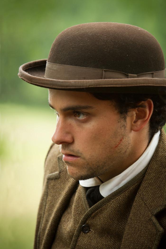 Jack Falahee as Frank Stringfellow. (PBS/Erik Heinila)