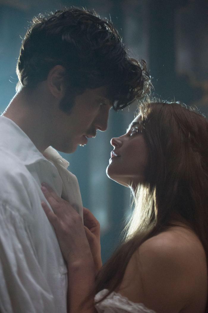 Although Albert wants kids, Victoria isn't ready for them yet, so she's trying a novel contraception method. (ITV Plc)