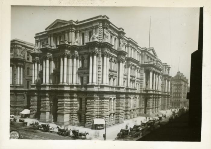 The fourth location of the Chicago Public Library.