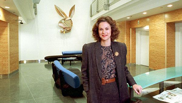 Christie Hefner of Playboy.