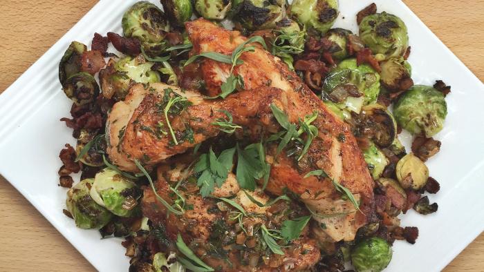 James Beard's Chicken with Tarragon. Photo: James Beard Foundation