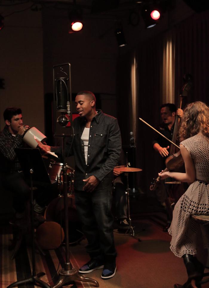 Nas in 'The American Epic Sessions.' Photo: ©2017 Lo-Max Records Ltd.