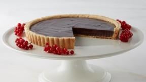 Martha Stewart's chocolate ganache tart