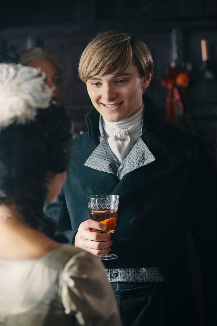 Louis Davison as Geoffrey Charles in Poldark. Photo: Mammoth Screen for BBC and MASTERPIECE