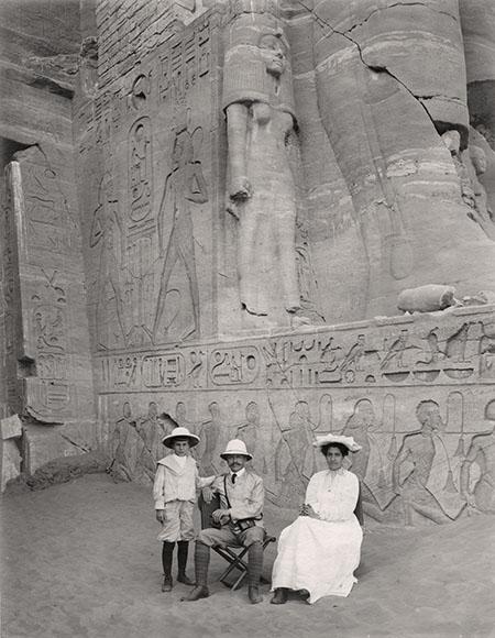 James Henry Breasted and his family
