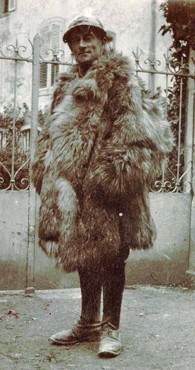 Maurice Ravel in French Army uniform in 1916