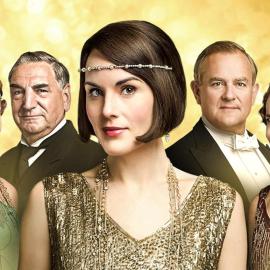 Some of the cast of Downton Abbey