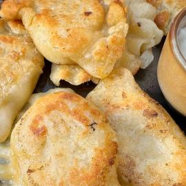 Pierogi on a plate
