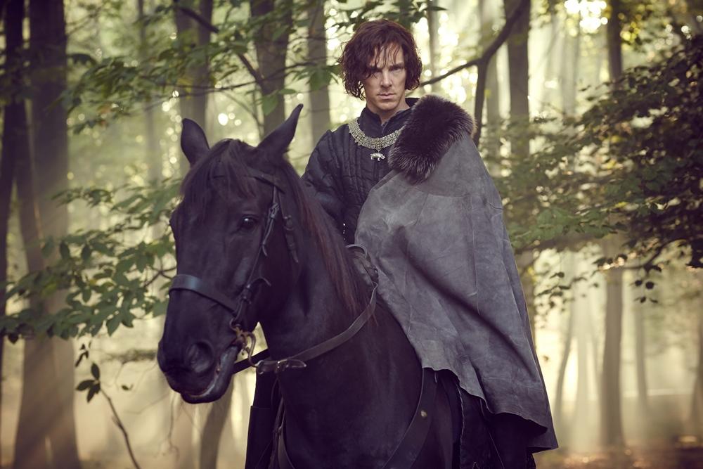 Benedict Cumberbatch as Richard III.