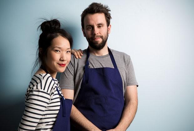 Chefs Beverly Kim and Johnny Clark of Chicago's Parachute