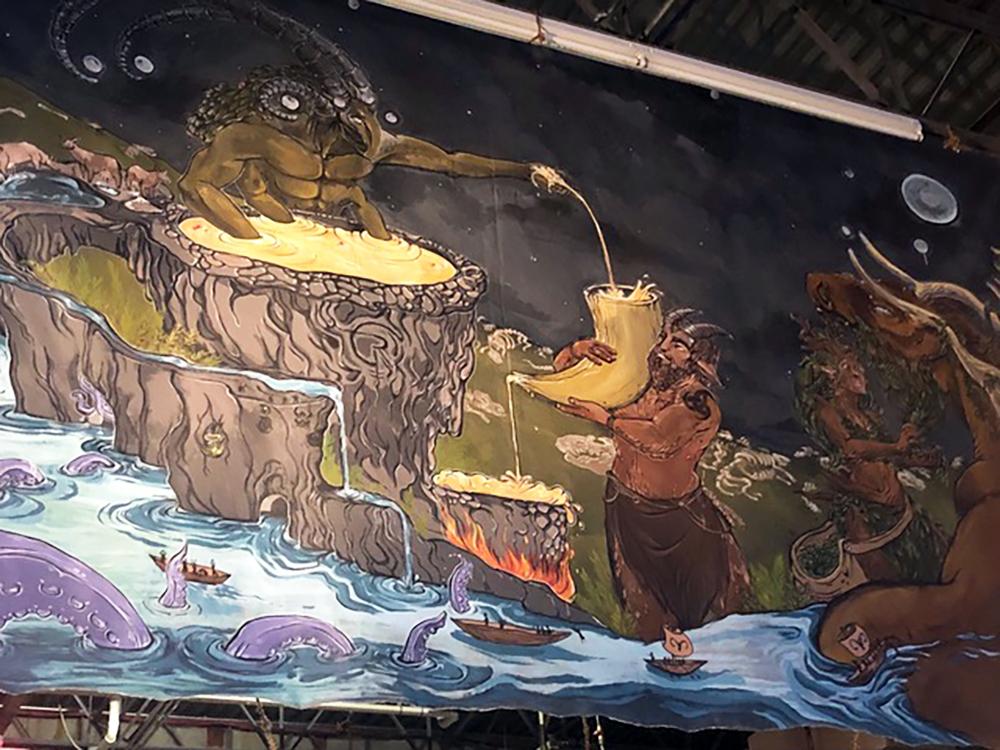 The Rabid Brewing mural