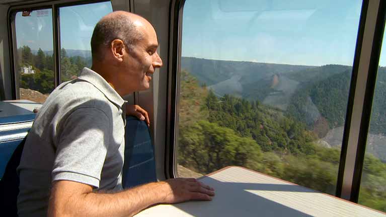 A Modern Ride on the Transcontinental Railroad