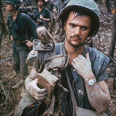 Marines on patrol near the DMZ. October 1966. Photo: Larry Burrows/Getty Images