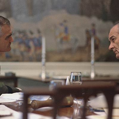 General William Westmoreland and President Lyndon B. Johnson. April 4, 1968. Photo: Lyndon B. Johnson Presidential Library, Audiovisual Archives