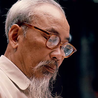 Ho Chi Minh. 1967. Photo: Charles Bonnay/Gamma-Ralpho/Getty Images