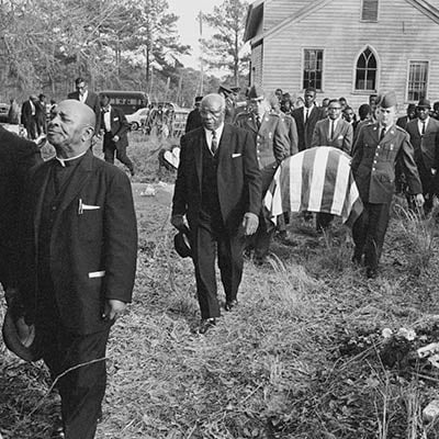 Funeral of a soldier killed in Vietnam. South Carolina, 1966. Photo: Constantine Manos/Magnum Photos